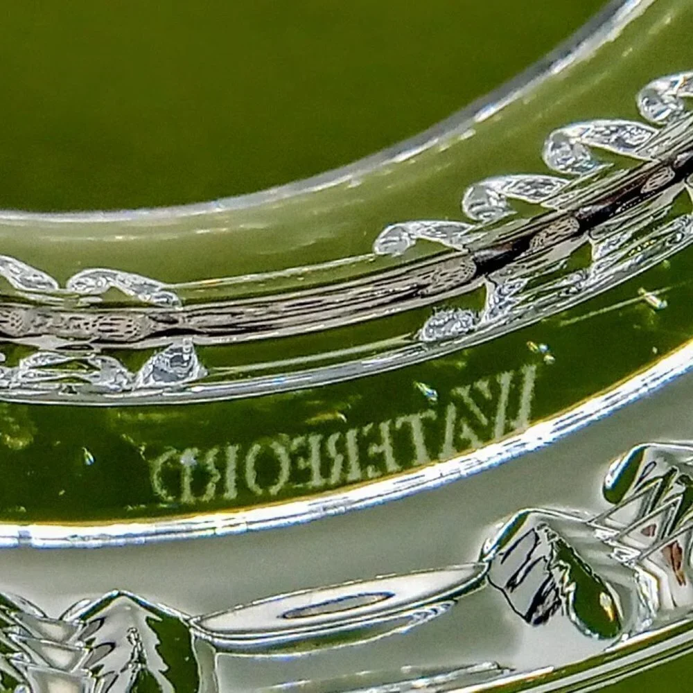 Waterford Crystal Dungarvan Wine Bottle Coaster Bowl